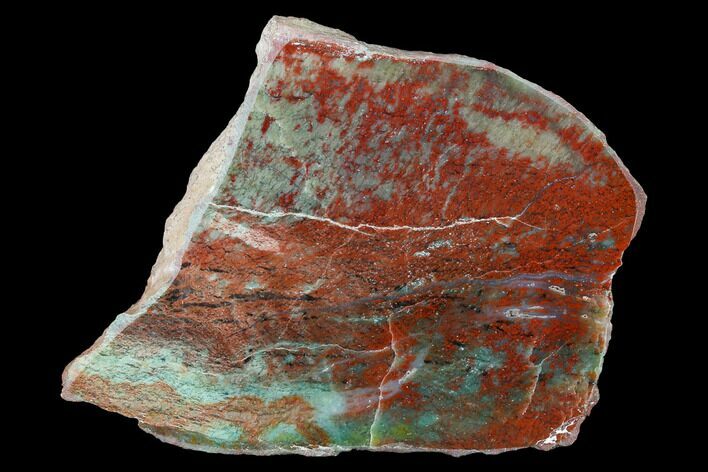 Polished Fuchsite Chert (Dragon Stone) Slab - Australia #160341